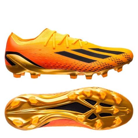 adidas x speedportal .1 fg heatspawn - goud/zwart/oranje|adidas X Speedportal.1 FG Heatspawn Pack Men's .